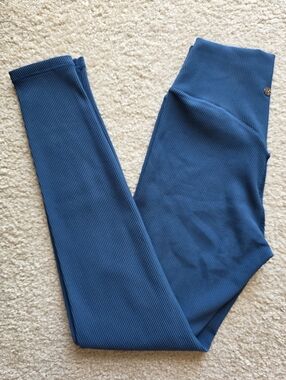 Buffbunny Collection Material Girl Ribbed High-Waist Leggings Nile M
